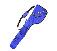 Zymoplas Borsa da golf leggera e pieghevole - Borsa da viaggio facile trasportare 49 Contiene fino a 10 mazze Nylon Colore Blu Rosso Grigio, blu