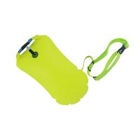 Zymoplas Borsa da nuoto salvavita gonfiabile in PVC con cintura regolabile Attrezzatura impermeabile Confezione da sacca per Grandi borse campeggio per canottaggio, Giallo