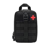 Zymoplas Borsa di soccorso tattica di costruzione durevole costruita per durare Borsa medica per kit soccorso tattico in tessuto pieghevole