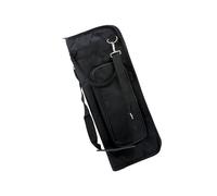 Zymoplas Borsa per bacchette leggera, comoda e portatile per suonare, bastoncini di stoffa leggeri, cinturino, ampio spazio