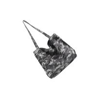 Zymoplas Borsa per la spesa Borsa in tela comoda ed elegante per tutte le esigenze di terapia al dettaglio Borsa in tela vintage da donna robusta e resistente, grigio