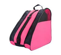 Zymoplas Borsa per pattini in linea durevole Appassionati di pattinaggio in viaggio Borse per pattini linea poliestere ventilato Borsa per pattinaggio per stivali, Rosa Rosa