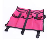 Zymoplas Borsa portaoggetti per kayak Sedile per canoa in nylon Scatola per attrezzi da pesca Organizer per attrezzi Tasca multitasche Forniture per kayak per sport acquatici, Rosso