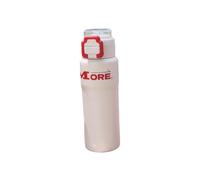 Zymoplas Bottiglia d'acqua Forthermos, bevanda fredda o calda sempre e ovunque, tazza per bottiglie d'acqua in acciaio inossidabile con tecnologia isolata, bianco