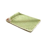 Zymoplas Caldo e confortevole letto per animali domestici per la cura del cane S vertebre cervicali Letto per animali domestici per cani Peluche per per Letti per , verde , m:60*40 cm