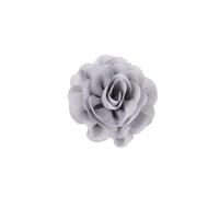Zymoplas Collare per cani Fiori Design accattivante con fascia elastica Papillon per gatti Adorabile chiffon perlato Bellissimo aspetto Articoli per animali domestici, grigio