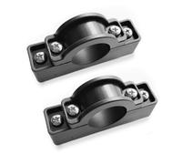 Zymoplas Confezione da 2 supporti per asta per kayak Stabilizzatore per montaggio universale Staffa di supporto per asta rimovibile Sostituzione dell'aggiornamento della nave per canoa