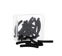 Zymoplas Confezione da 30 pastiglie universali per arricciacapelli in silicone, ricarica per trucco, clip cosmetiche, strumenti professionali per la casa