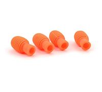 Zymoplas Confezione da 44 custodie in silicone per strumenti di dimensioni compatte Custodia per asta sonora calda Parti sostituite Forniture per batteria Copertura per bastoncini