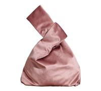Zymoplas Custodia elegante con comodo velluto dal colore fresco, facile da riporre, facile da trasportare quando si esce. Borsa per la spesa in velluto corallo