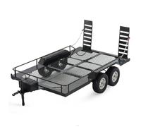 Zymoplas Diverse opzioni per il kit del rimorchio del metallo Installazione facile Ampia compatibilità Heavy Duty Truck e RC Rock Cars Trailer