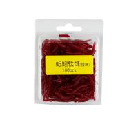 Zymoplas Esche da Pesca Esche Artificiali Portable Affronta Acqua salata Pesci d'Acqua per Dolce Esche Swimbait Kit necessità Pescatore, 100 Pezzi