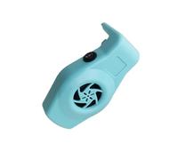 Zymoplas Esperienza a Temperatura Inferiore Dispositivo di Raffreddamento dell'acquario Dispositivo di Raffreddamento dell'acquario Ventola silenziosa ed Efficace per l'ABS dell'acquario, Blu
