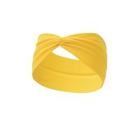 Zymoplas Fascia elastica per capelli da donna Fascia per capelli comoda Escursionismo Yoga Fascia per il sudore Vacanze in spiaggia Accessori per copricapi eleganti, Giallo