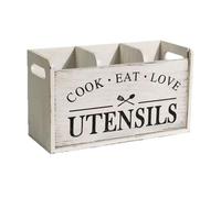 Zymoplas ForUtensil Holder Kitchen Wooden Cutlery Organizer Table può non conservare utensili da cucina. Le immagini sono pulite e ordinate, Stile 1