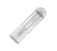 Zymoplas Frullatore portatile a velocità potente del motore e succhi di frutta portatili 2 frullatori per schiacciare frutta, secondi, succhi di frullati, Bianco-USB