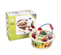 Zymoplas Giocattoli alimentari in legno adatti ai bambini per giochi in cucina Intrattenimento Accessori da cucina in legno per bambini Melissas e Doug Food , frutta