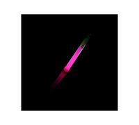 Zymoplas Glow Stick portatile tenuto in mano all'esterno della performance sul palco del concerto che sostituisce la decorazione dei bastoncini luminosi con il gancio, Rosa