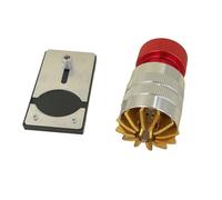 Zymoplas Guarda il dispositivo di rimozione dei vetri di sollevamento in cristallo plastica Ampia applicazione per vari modelli orologi Strumento sollevamento portatile per orologi in metallo