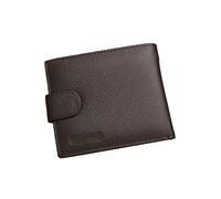 Zymoplas JINBAOLAI Portafoglio uomo in pelle Carta di credito Chiavi della portiera dell'auto Borsa da viaggio Tasca per cambio moneta Festival di compleanno, Caffè