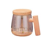 Zymoplas La comoda tazza di miscelazione elettrica con avvio a clic con batteria a lunga durata può essere smontata piacimento. Tazza in vetro, Champagne