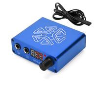 Zymoplas LED USB Tatuaggi Regolatore di potenza Trasformatore Professionale Fine Tuning Design Resistente al calore Modalità anti-affaticamento Forniture , Blu