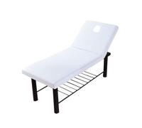 Zymoplas Lenzuolo Lavorazione Copridivano Lavorazione artigianale con cinturino elastico Avvolge tutto intorno Forniture per massaggi traspiranti del cavo, Bianco