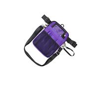 Zymoplas Marsupio portatile facile da trasportare e affidabile per infermiere Marsupio in tessuto Cintura a marsupio Nessuna partizione in rete, Viola, <20L