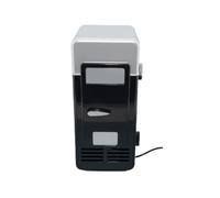 Zymoplas Mini dispositivo di raffreddamento portatile per auto Frigorifero Bevande Riscaldamento Raffreddamento Viaggiare Picnic USB Lattine per bevande Congelatore Frigorifero