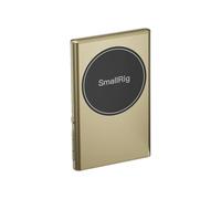 Zymoplas Mirroring dello schermo wireless stabile per assistente fotografico di video influencer, schermo diviso posteriore in lega di alluminio per selfie, d'oro