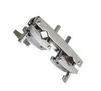 Zymoplas Morsetto per tamburo Dispositivo stabile per tamburo con installazione facile Asta di supporto per staffa per clip per in metallo durevole antiruggine