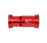 Zymoplas Movimento centrale in alluminio/lega durevole Mountain Road Bike Set di ricambio per ZTTO BB386 Accessori per ciclismo Componenti per biciclette, ceramica rossa