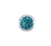 Zymoplas Nail Art Pietre di vetro frantumate Glitter Eccellente lucentezza Frammento di cristallo personalizzato Accessori per manicure Creazione di gioielli, lago Blu