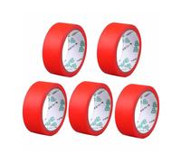 Zymoplas Nastro adesivo per mascheratura a bassa aderenza 5 pezzi 5 rotoli di nastro adesivo per pittura di precisione per artisti per rana carta per la verniciatura auto, B, 35MM*20M