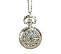 Zymoplas Orologio da tasca da uomo accurato stile vintage dettagliato orologio da tasca con catena intagliata orologio da tasca con nastro in lega realizzato in lega medievale