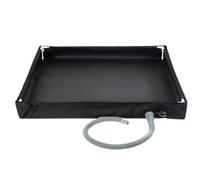 Zymoplas Piatto Doccia da Campeggio in PVC, Base Doccia Pieghevole per Tenda Doccia Portatile, Doccia Portatile da Campeggio, Doccia Portatile da Campeggio