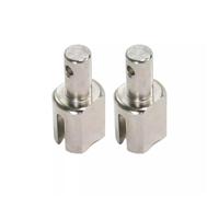 Zymoplas Potente scatola ingranaggi 2 pezzi in metallo per Outcast Kraton8S 1/5 Monster Trucks potenti accessori auto RC parti di ricambio, Argento