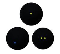 Zymoplas Riempimento rapido di inerte con palline da squash professionali Imballaggio di tubi in gomma Palle da squash allenamento a punto blu, punto blu + singolo
