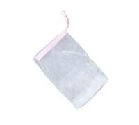 Zymoplas Sacchetti di sapone in gel Detergente per il viso Corpo in rete Strumento per la pulizia della pelle in nylon Bubble Net Wash Borsa schiumogena fatta a mano Bagno, Rosa