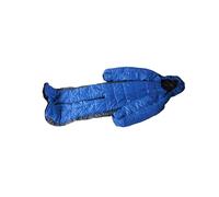 Zymoplas Sacco a pelo versatile indossabile per tutto il corpo con cerniere per avventure all'aria aperta, blu grigio, M