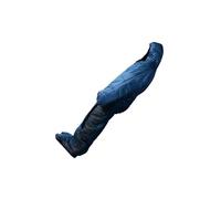 Zymoplas Sacco a pelo versatile indossabile per tutto il corpo con cerniere per avventure all'aria aperta, blu grigio, L