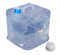 Zymoplas Secchio d'Acqua Pieghevole, Pratico Contenitore per Acqua Pieghevole da 20 Litri, per Avventure all'Aria Aperta, Contenitore per Acqua in ABS da 20 Litri, per la Sopravvivenza, 15