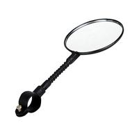 Zymoplas Specchietto retrovisore per bici Manubrio flessibile per bicicletta da montagna universale Sicuro Specchietto retrovisore posteriore grandangolare flessibile sicuro