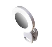 Zymoplas Specchio Luminoso Portatile, Effetti di Temperatura di riempimento 180 ° Specchio Ampio Vista Lungo Adatto per Trucco per Selfie
