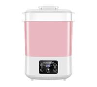 Zymoplas Sterilizzatore ed essiccatore per biberon a vapore elettrico Sterilizzatore ed essiccatore per biberon elettrico in PP ad asciugatura rapida più igienico, rosa