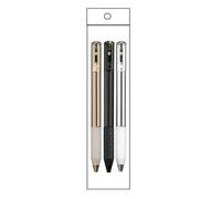 Zymoplas Switchpen combina stile e sollievo dallo stress senza sforzo. Switchpen in plastica antistress, in metallo, con forma cangiante.