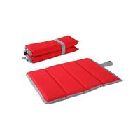 Zymoplas Tappetino da campeggio Cuscino da picnic impermeabile Cuscino traspirante ad elasticità pieghevole Accessorio per attrezzatura esterno, Rosso
