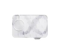 Zymoplas Tappetino per rubinetto in silicone con schermo antispruzzo per lavello da cucina per una facile installazione e pulizia Facile da installare e pulire, Come mostrato