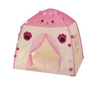 Zymoplas Tenda da gioco per interni ed esterni Divertimento per tutta la famiglia Casetta da gioco per bambini in stoffa con lucine Tenda per bambini