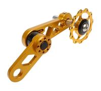 Zymoplas Tendicatena per Bici Convertitore Singolo Stabilizzatore Estrattore di Pressione Parti Mountain Bike Deragliatore Cerniera Guidacatena Puleggia